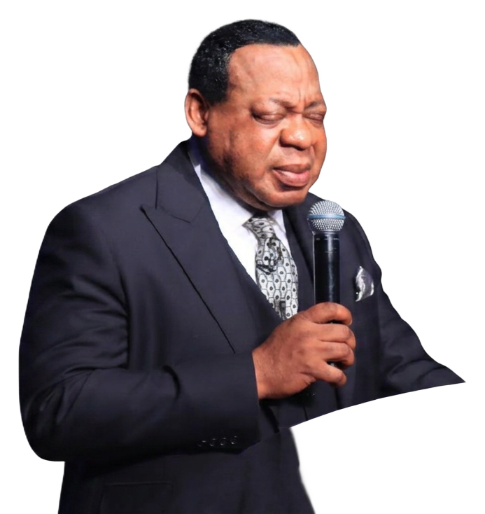 Reverend Ken Oyakhilome speaking with conviction